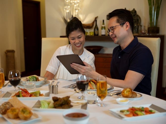 Singapore Airlines omvandlar en parkerad Airbus A380 till en restaurang - 5
