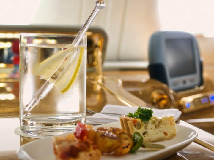 De beste måltidene på business class - 2