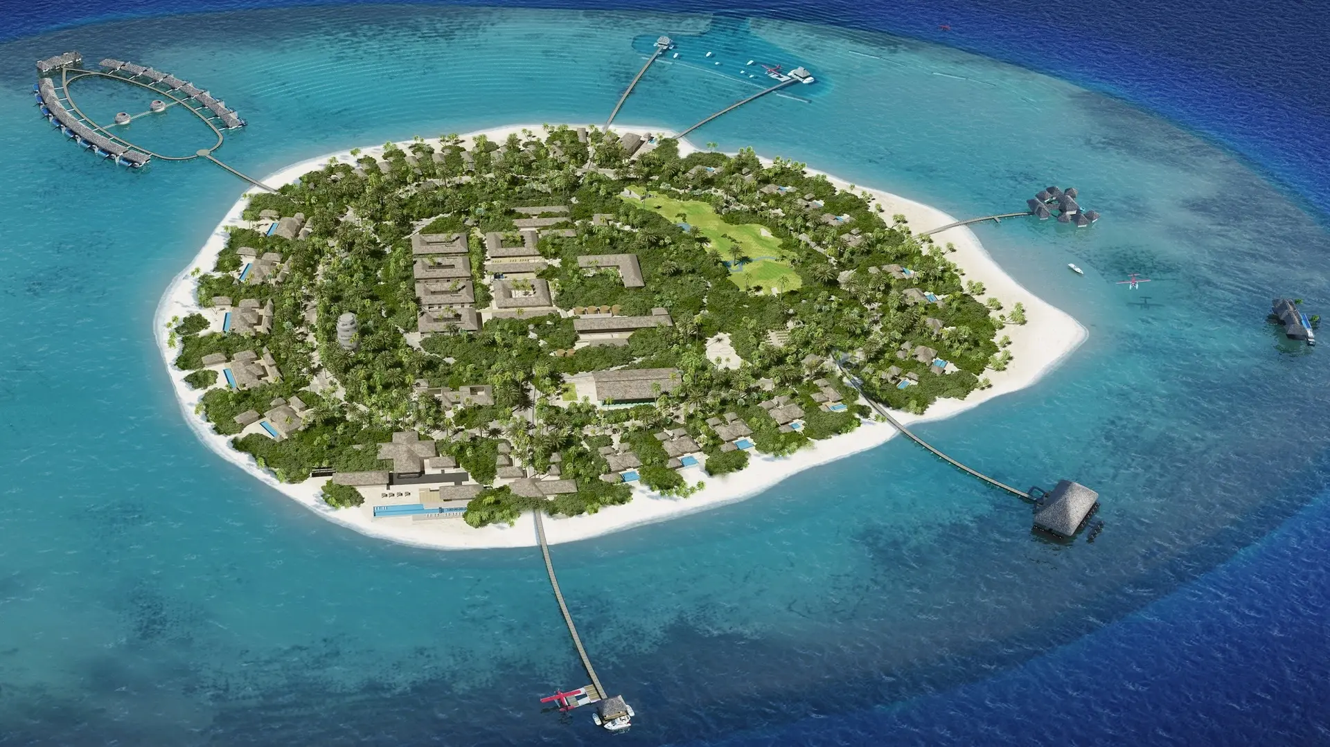 Hotel review Location' - Velaa Private Island - 3