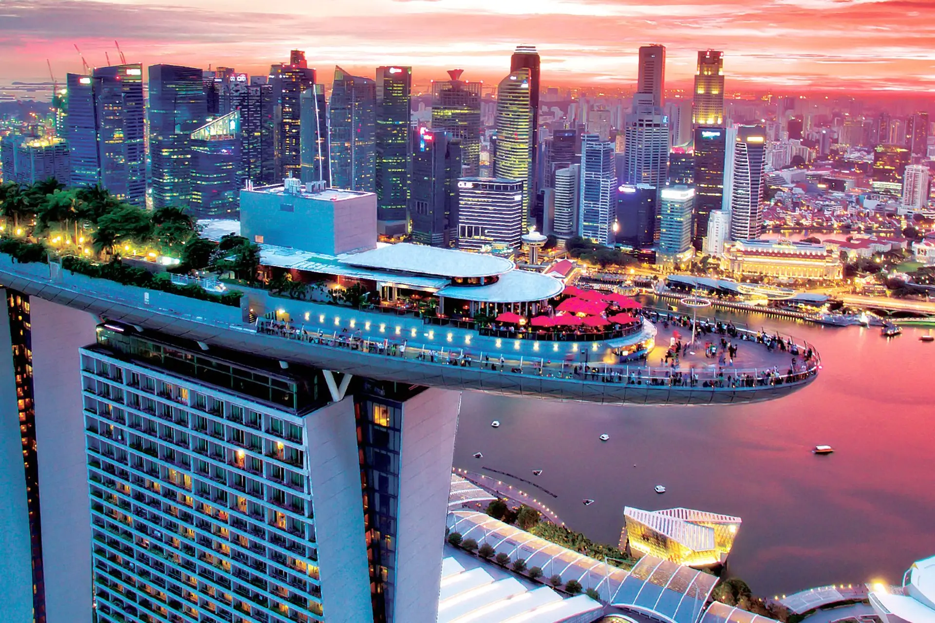 Hotel review Restaurants & Bars' - Marina Bay Sands - 0